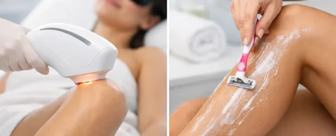 IPL Hair Reduction or Shaving?