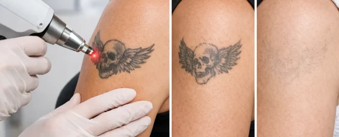 Laser Tattoo Fading Examples and Realistic Results