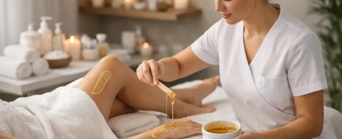 Waxing for Sensitive Skin Areas, Done Gently