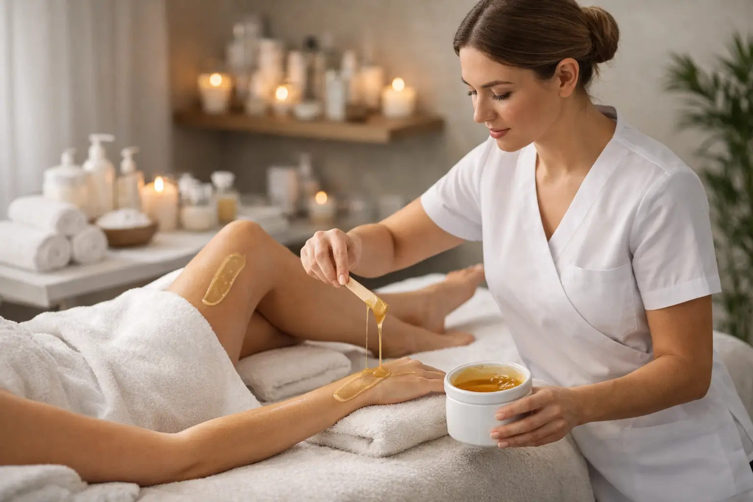 Waxing for Sensitive Skin Areas, Done Gently